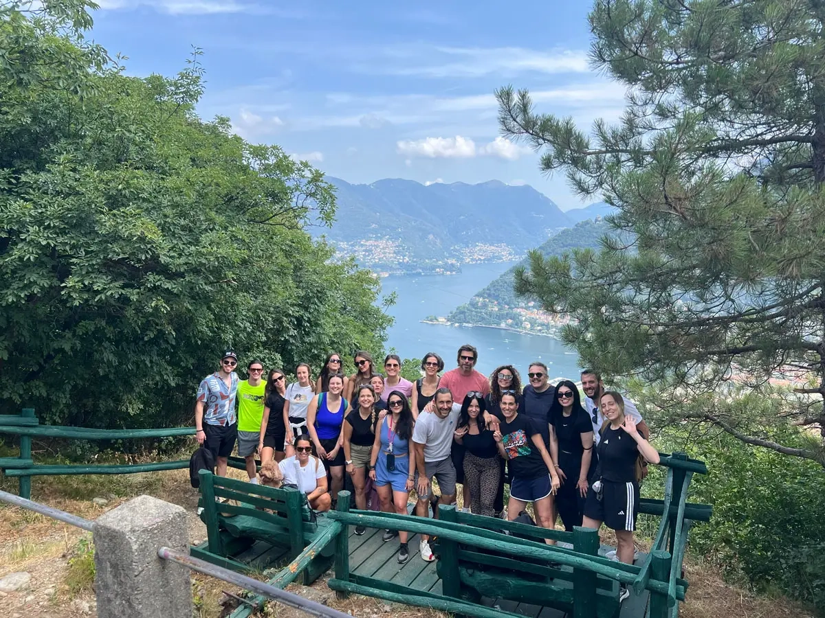 Una giornata di Team Building a Como tra trekking, challenge e relax